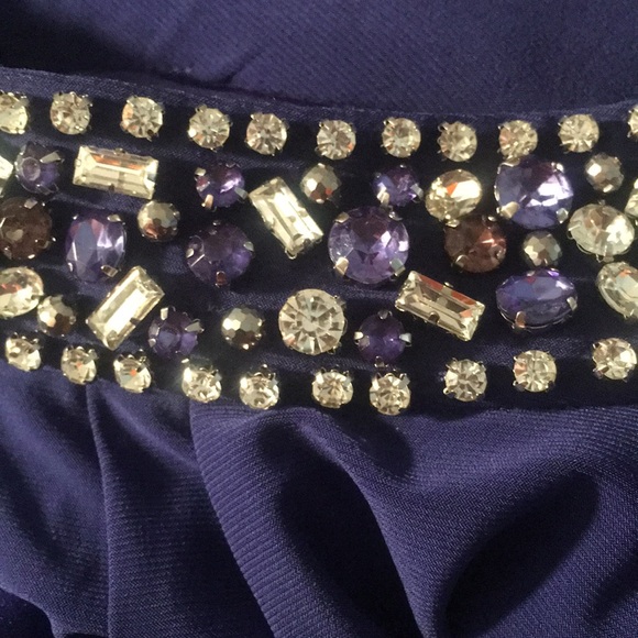 Vince Camuto Embellished Twist Neck Gown Size 18W - Picture 3 of 9